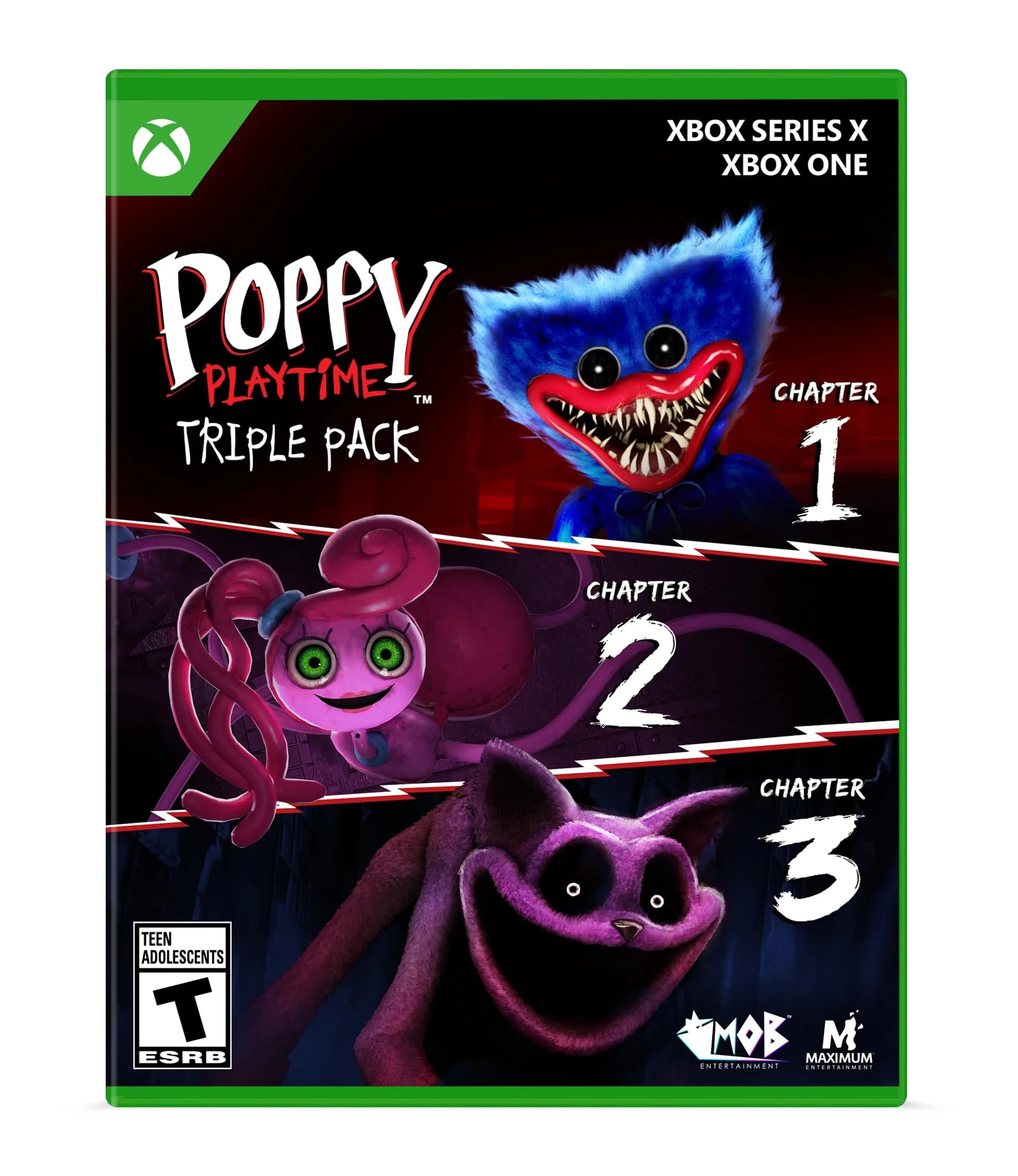 Poppy Playtime Triple Pack Xbox Series X | Xbox One 13.5cm (5.4in) | Horror Puzzle Adventure Game