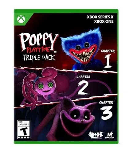 Poppy Playtime Triple Pack Xbox Series X | Xbox One 13.5cm (5.4in) | Horror Puzzle Adventure Game thumbnail 1