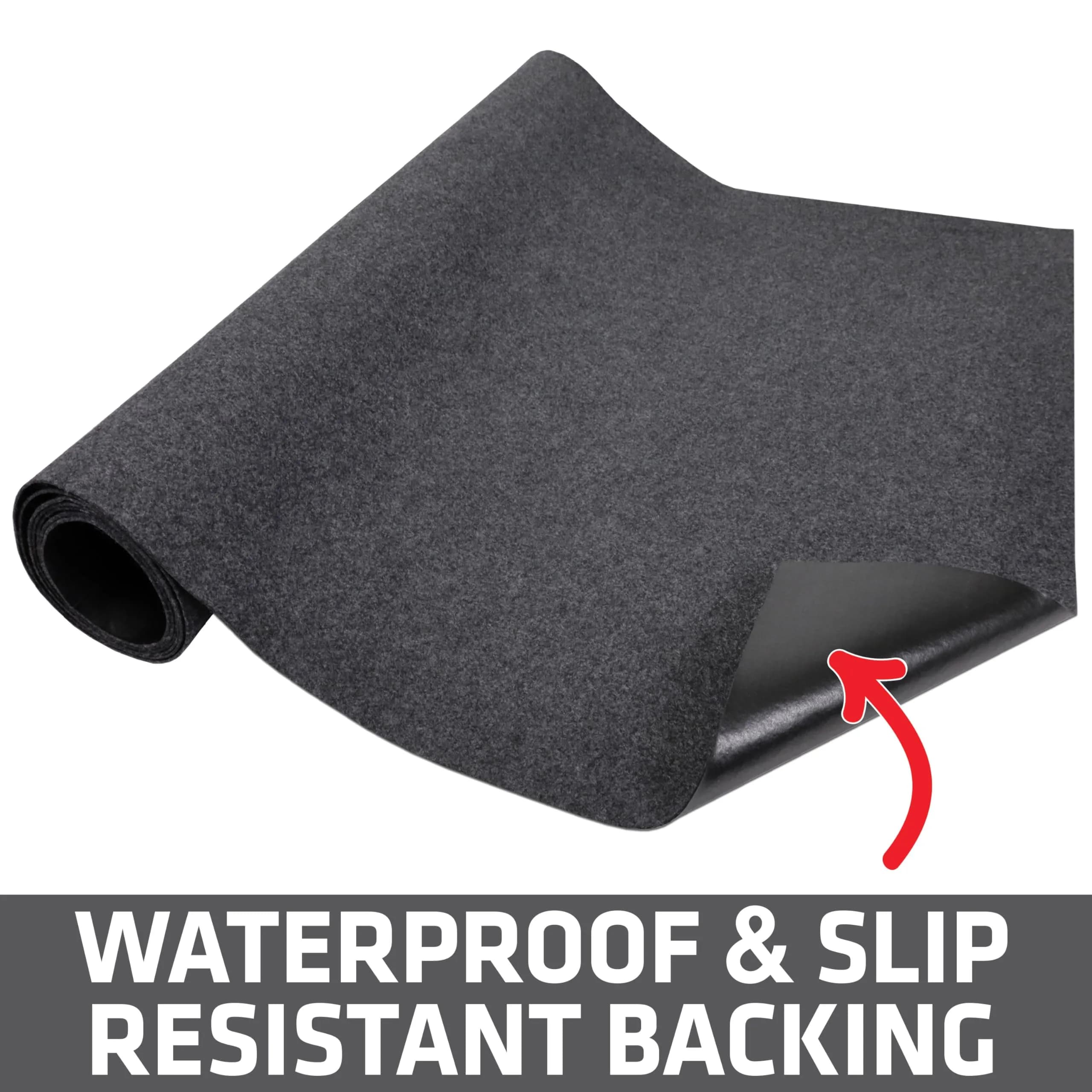 Drymate Charcoal XL Oil Spill Mat 8'10" x 2'6" (1-Pack) | Premium Absorbent Garage Floor Protection - view 3