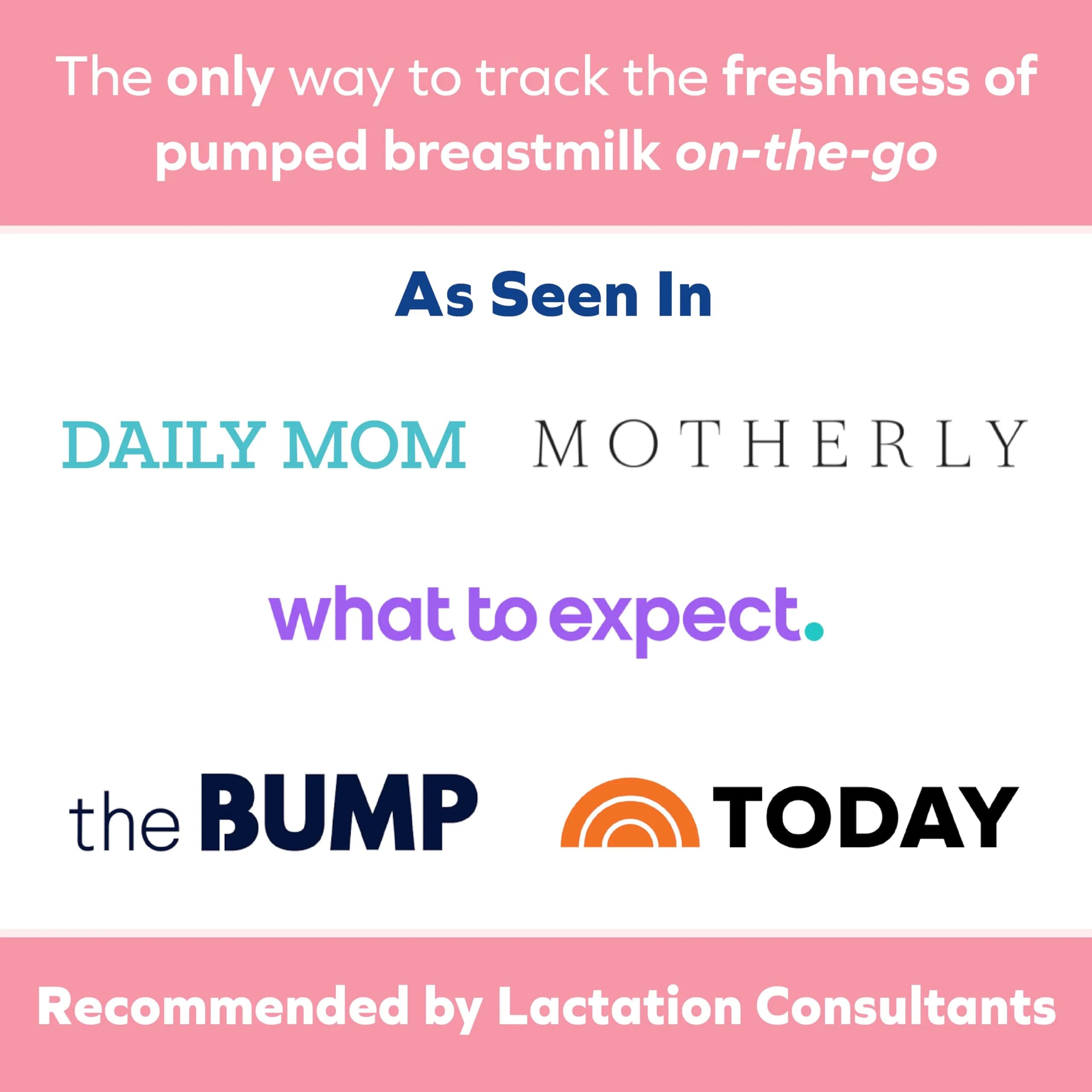 Dr. Talbot's Mom MilkFresh Breastmilk Freshness Sensors (48-Count) | App-Enabled Temperature & Time Monitoring - view 4