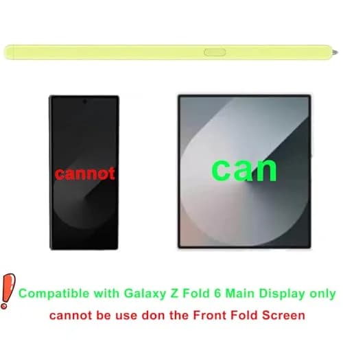 Anglepingping Green S Pen Fold Edition Stylus for Samsung Galaxy Z Fold 6 | 4096 Pressure Levels thumbnail 4