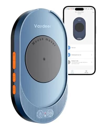 Vaydeer M4 Utra Mouse Mover with APP | Undetectable Mouse Jiggler Device for Computer Wake-up thumbnail 1
