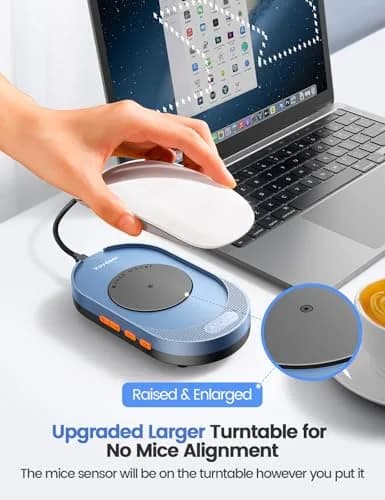 Vaydeer M4 Utra Mouse Mover with APP | Undetectable Mouse Jiggler Device for Computer Wake-up thumbnail 7