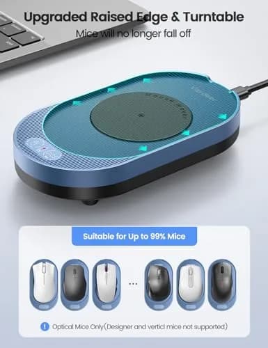 Vaydeer M4 Utra Mouse Mover with APP | Undetectable Mouse Jiggler Device for Computer Wake-up thumbnail 8