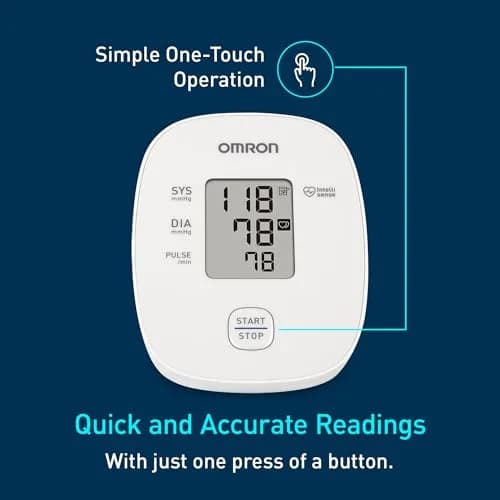 OMRON Iron Upper Arm Blood Pressure Monitor & Cuff | Advanced Accuracy Technology thumbnail 4