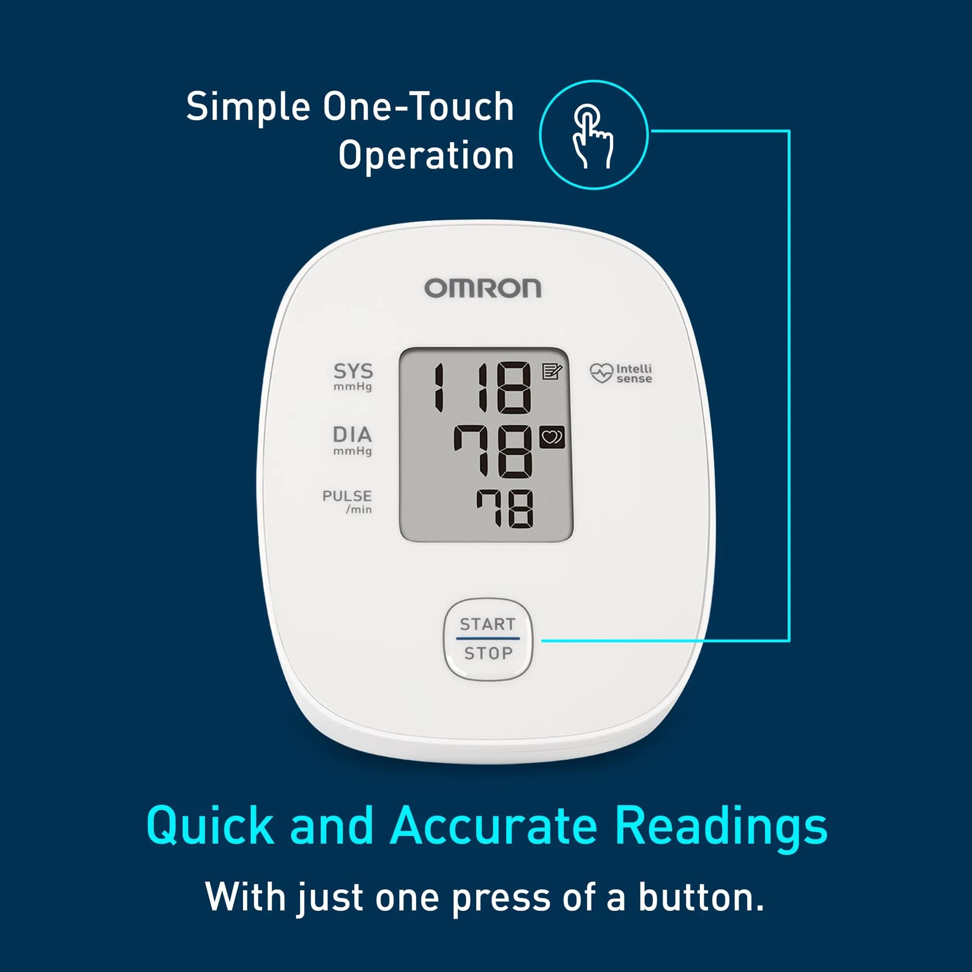 OMRON Iron Upper Arm Blood Pressure Monitor & Cuff | Advanced Accuracy Technology - view 4