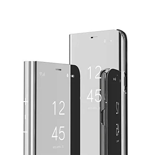 COTDINFOR Samsung Galaxy S25 Flip Case with Mirror & Kickstand | Clear View Luxury Design (70-120 chars) thumbnail 1