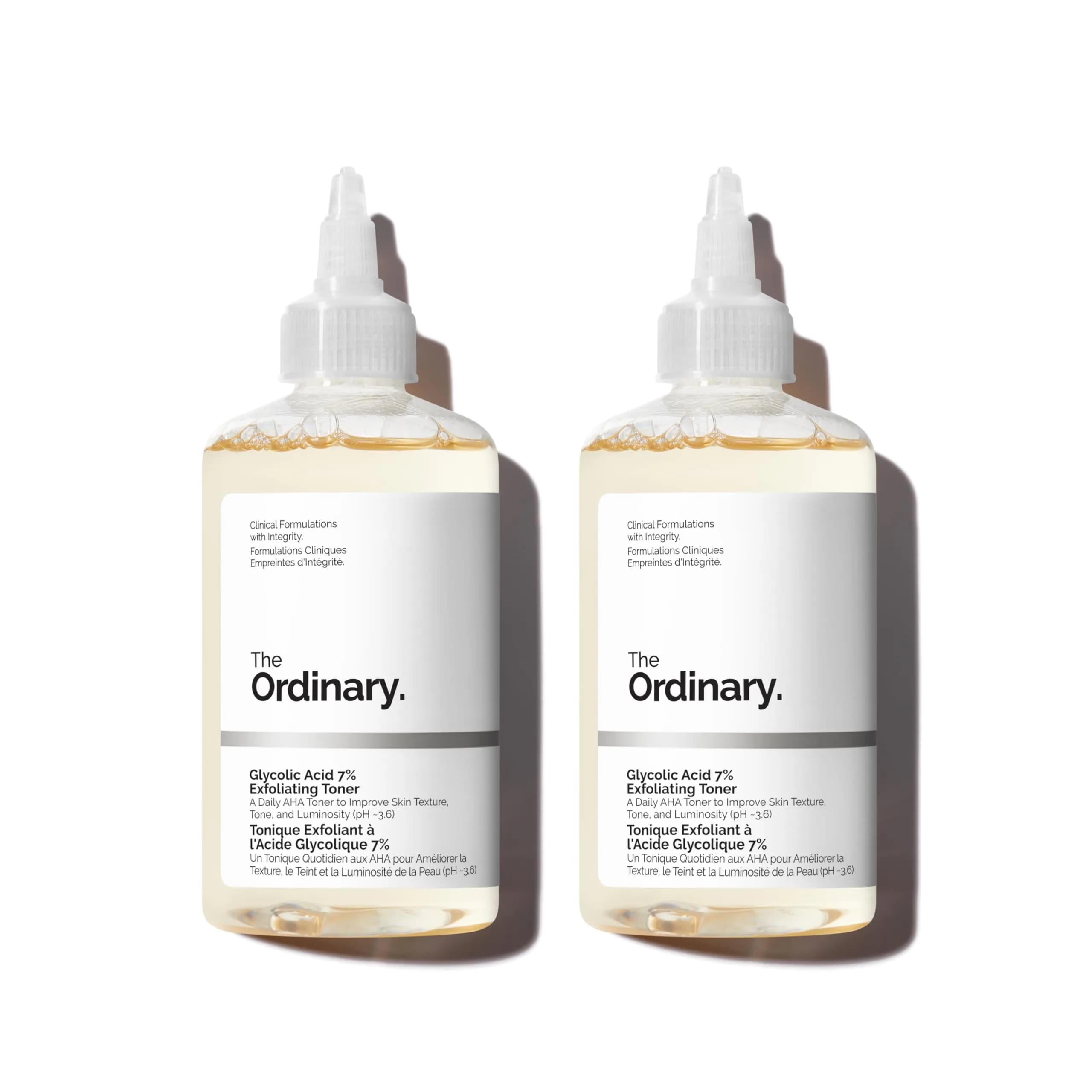 The Ordinary Glycolic Acid 7% Exfoliating Toner for Face, 240ml (8.1 Fl Oz) | Smooths Skin Texture & Evens Tone — 8.1 Fl Oz
