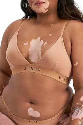 Bonds Wireless Bralette – Soft Cotton-Modal, Stretchy & Adjustable, Comfortable Everyday Fit thumbnail 1