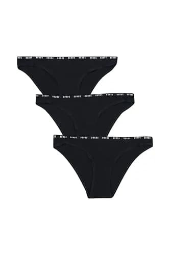 Bonds Women’s High-Cut Bikini Panties 3-Pack | Stretch Cotton-Blend, Soft Comfort in India thumbnail 1