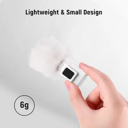 Neewer White Cold Shoe Wind Muff for Sony ZV Cameras | Microphone Furry Windscreen with Cold Shoe Mount Adapter Accessory (CA133) thumbnail 6