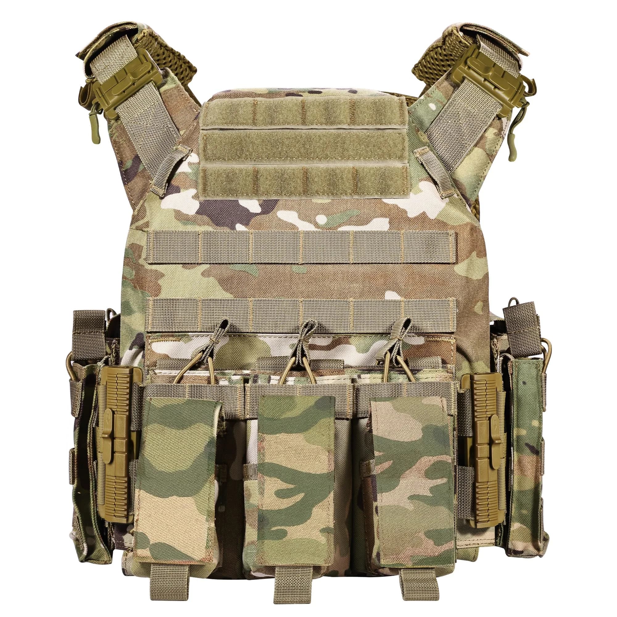 GFIRE Tactical Vest Ultra Nir Camo | Lightweight 3D Breathable Vest for Training