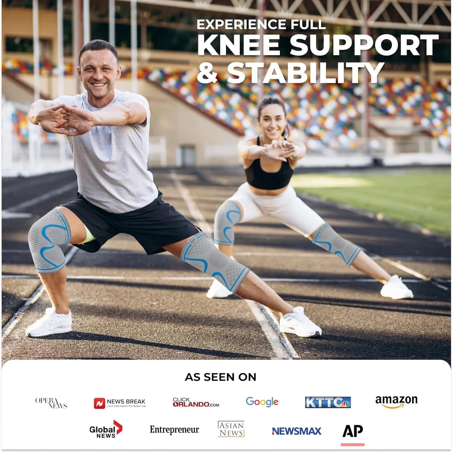 Modvel Compression Knee Brace 2-Pack XXX-Large (698.5 g / 1.54 lb) | FDA Approved Orthopedic Brace for Arthritis & Injury Support - view 2