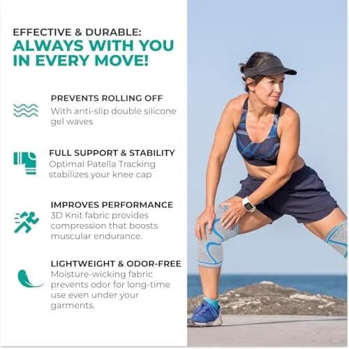 Modvel Compression Knee Brace 2-Pack XXX-Large (698.5 g / 1.54 lb) | FDA Approved Orthopedic Brace for Arthritis & Injury Support thumbnail 3
