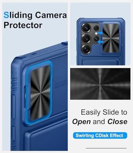BXYJY Samsung Galaxy S25 Ultra Wallet Case with Card Holder & Camera Cover | Military Drop Protection thumbnail 4