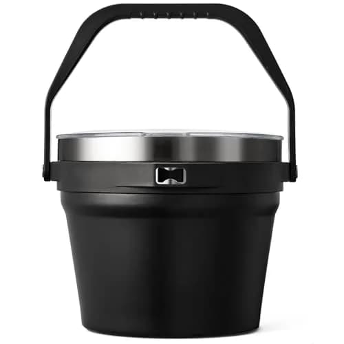 COKTIK 7L Insulated Ice Bucket with Lid | Double Wall Vacuum Stainless Steel Keeps Drinks Cold 24H thumbnail 1