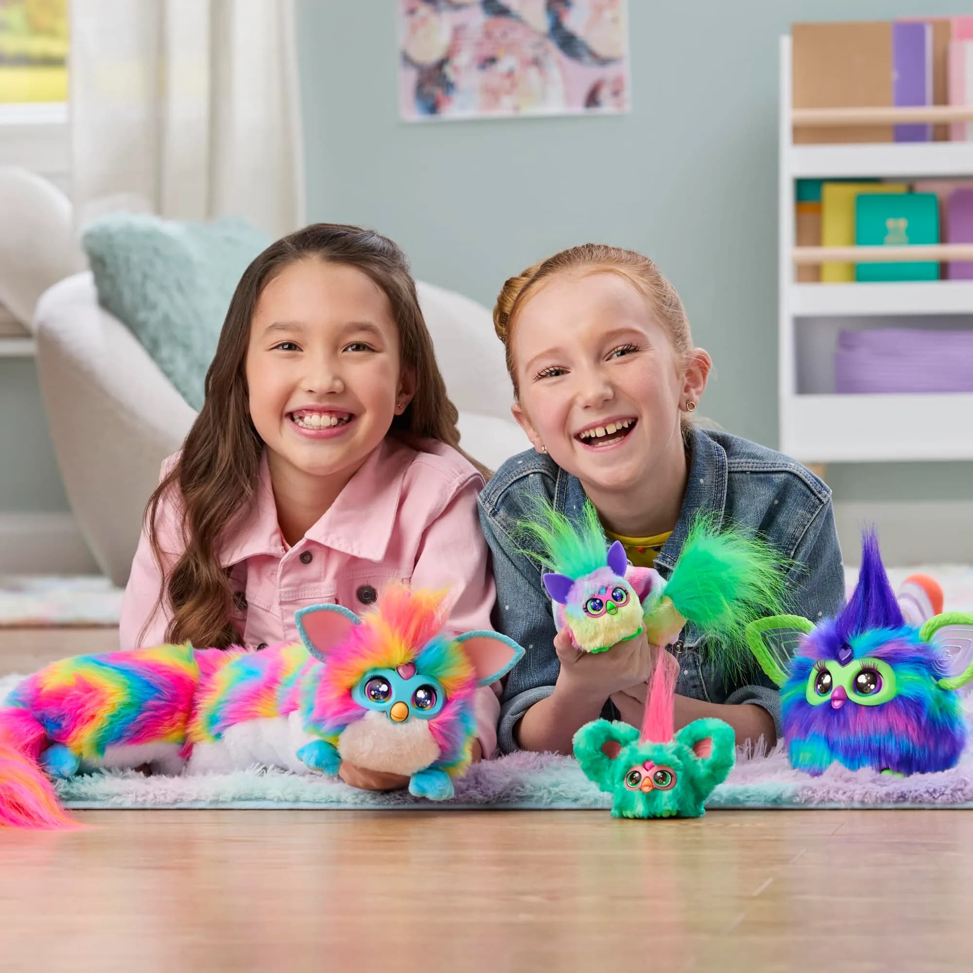 Furby DJ Furblets Pepp-Oh-Roni Mini Electronic Plush Toy 11.4 cm (4.49 inches) | Interactive Music & Furbish Speech - view 6