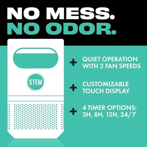 STEM Flying Insect Indoor Fan Trap, UV Light, 1 Device + 5 Glue Traps | Quiet, Portable Pest Control thumbnail 4