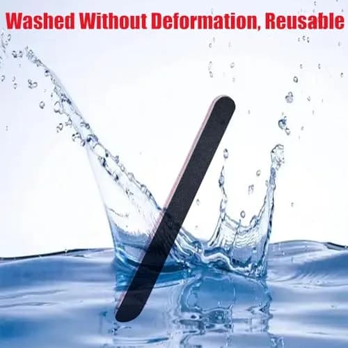 Transun Moo Nail Files Bulk 15 Pack 7 Inches Disposable 100/180 Grit Double Sided Emery Boards thumbnail 7