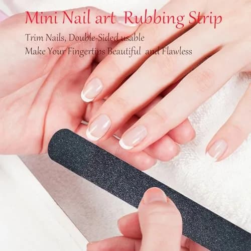 Transun Moo Nail Files Bulk 15 Pack 7 Inches Disposable 100/180 Grit Double Sided Emery Boards thumbnail 3