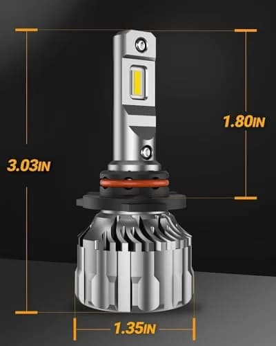 SEALIGHT 9005/HB3 LED Fog Light Bulbs 70000LM Cool White 6500K (2-Pack) | 70,000-Hour Lifespan thumbnail 7