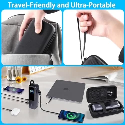 co2CREA Hard Case for Anker 25,000mAh Power Bank 165W | Shockproof, Water-Resistant, Precise Fit thumbnail 5