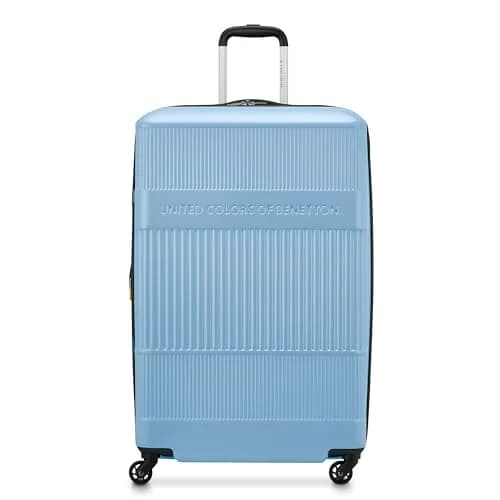 United Colors of Benetton Ribbed Hardside Expandable Luggage 29 Inch | Modern, Lightweight & Durable thumbnail 1