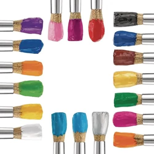 Colorations Paraben-Free Washable Tempera Paint Set, 19 Colors, Non-Toxic | Vibrant, Safe & Easy to Clean (70-120 chars) thumbnail 3