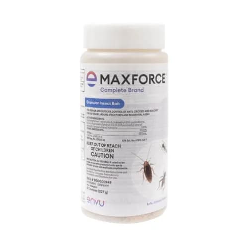 Envu Maxforce Complete Granular Insect Bait 8 oz | Colony Control for Indoor & Outdoor Use thumbnail 1