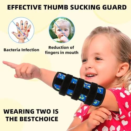 JFHNMLW Dinosaur Elbow Thumb Guard for Thumb Sucking Prevention, 18.3cm (7.2in) x 17.8cm (7in) x 14.7cm (5.8in) thumbnail 5