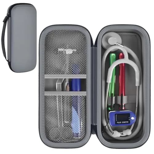 ALKOO Grey Stethoscope Case for 3M Littmann Classic III & Cardiology IV | Professional Healthcare thumbnail 1