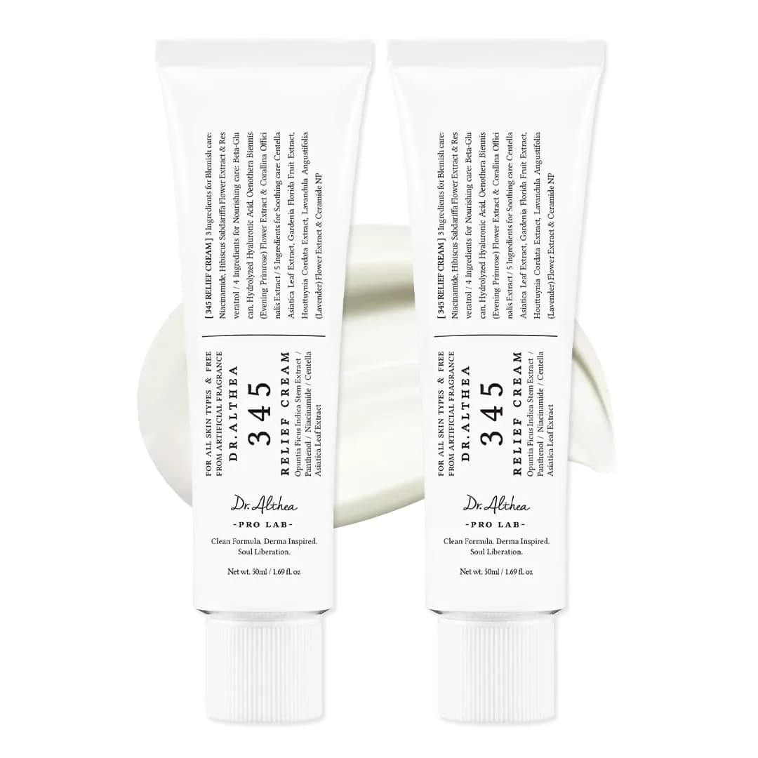 Dr.Althea 345 Relief Cream Daily Moisturizer 169ml (5 Fl Oz) | Blemish Relief & Soothing Care - main product image