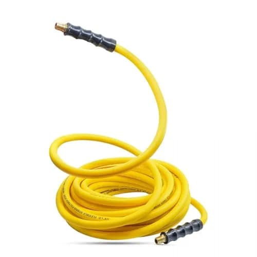 AVAGARD Hybrid Air Hose 1/4" x 25' | Ultra-Light, Kink-Resistant, 300 PSI, Brass Fittings thumbnail 2