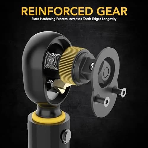 LEXIVON Bike Torque Wrench 1/4-Inch Drive 2-26 Nm | Dual-Direction Click, Portable for Road & Mountain Bicycles thumbnail 3