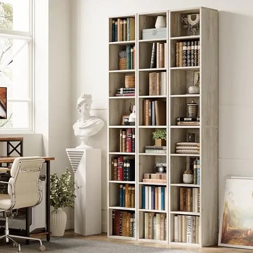 IRONCK Tall Narrow Bookshelf 8 Tiers | Compact Corner Floor Standing Storage 71 in thumbnail 6