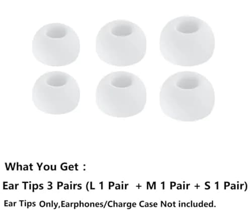 BLLQ Replacement Earbuds Tips for Galaxy Buds3 Pro | Silicone Ear Tips 3 Sizes thumbnail 4