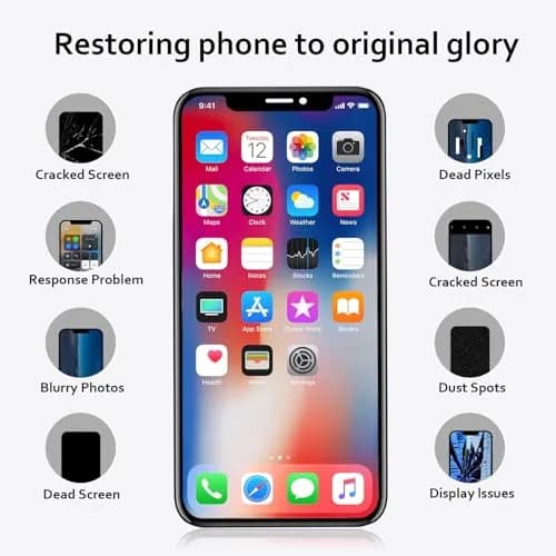 EFAITHLIFE iPhone 13 LCD Screen Replacement 6.1 inch (250.8 g) | Fix Cracked Screen thumbnail 8