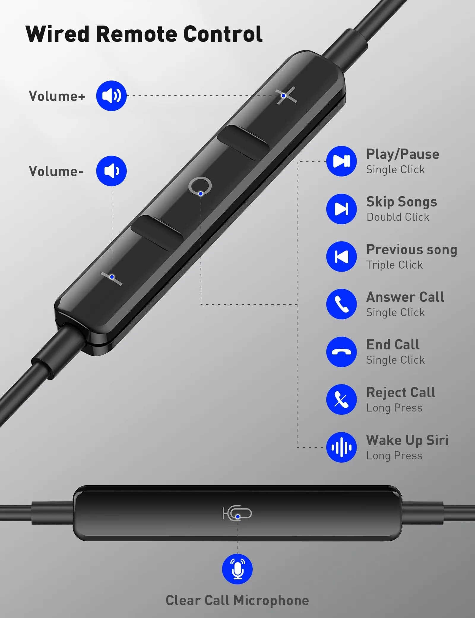 iMangoo MFi-Certified Wired Earbuds for Lightning Headphones with Magnetic Case | HiFi Stereo Sound - view 7