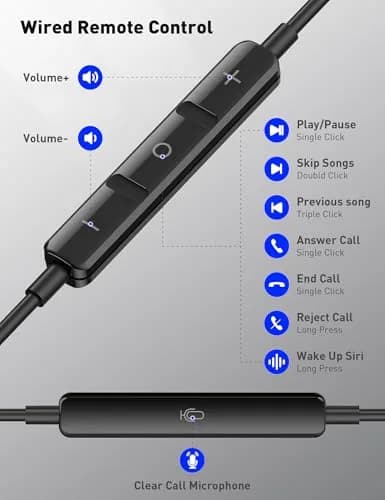 iMangoo MFi-Certified Wired Earbuds for Lightning Headphones with Magnetic Case | HiFi Stereo Sound thumbnail 7