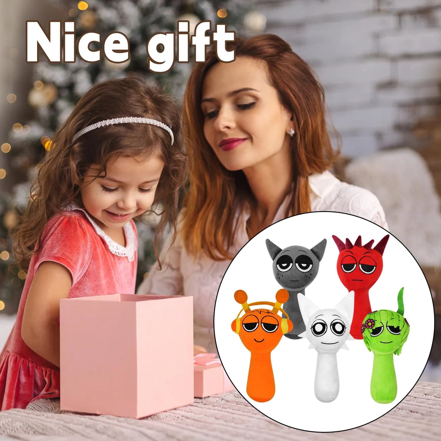 Sprunky Plush 5 Pcs 20.3cm (8 Inch) Plush Figures | ASTM-Tested Educational Toy - view 4