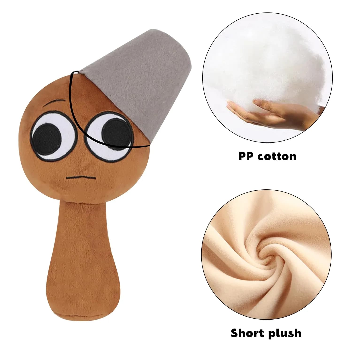 Sprunky 8-Inch Plush Toy in Blue | Soft & Huggable Stuffed Animal for Kids - view 5