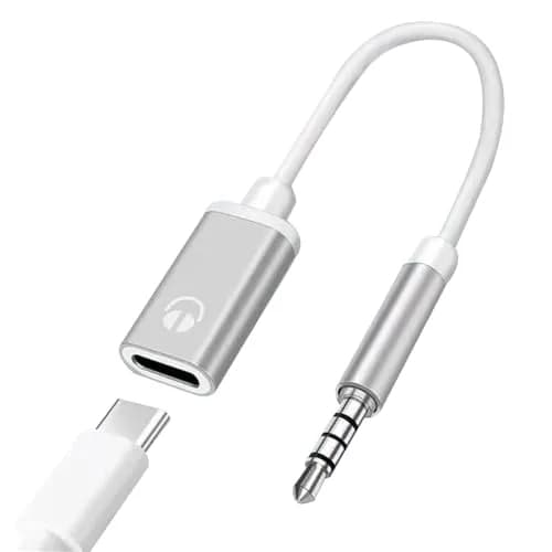 OONAISE Headphone Jack Adapter, 3.5mm Male to Type-C Female | Seamless Audio Bridge, Compact & Durable thumbnail 1