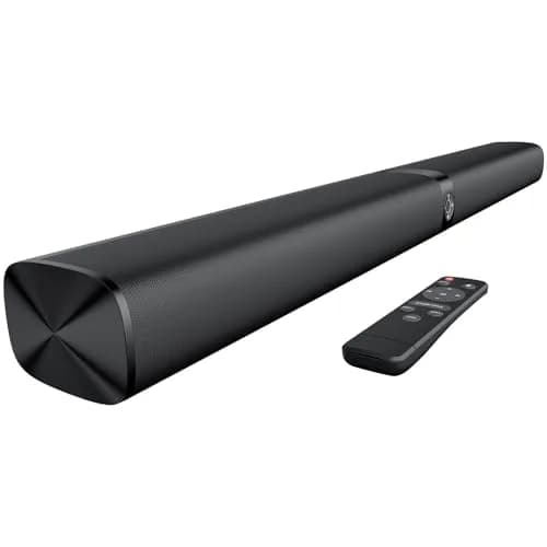 Assistrust Sound Bar for Smart TV | 80W Bluetooth/ARC/Opt/AUX Connect, Auto Volume Boost, 3 Equalizer Modes, 2 in 1 Detachable Design thumbnail 1