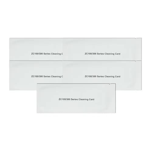 EXCEMO ZC100 ZC300 Cleaning Card for Zebra ZC100 ZC150 ZC300 ZC350 ID Card Printer, 5Pcs Single-use (105999-311) | Easy Maintenance thumbnail 3