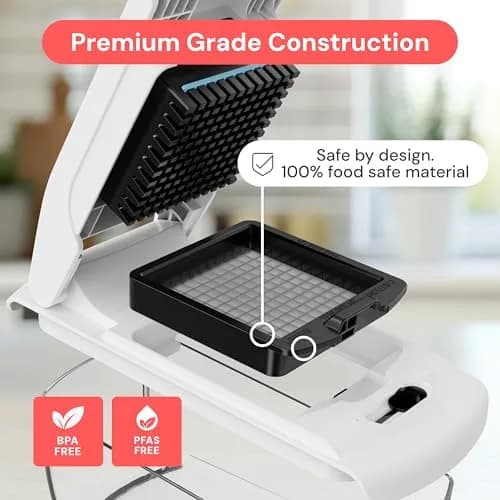Fullstar Pro Original Vegetable Chopper & Mandoline Slicer Kitchen Gadget with 12 Blades | 1.35 kg (2.98 lb) | All-in-1 Meal Prep Tool thumbnail 5