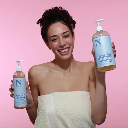 Dr. Natural Castile Liquid Soap - Peppermint 32 oz | Multi-Purpose Skin & Hair Cleanser thumbnail 6