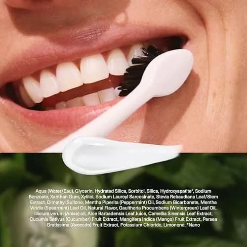 Boka Fluoride-Free Toothpaste with Nano Hydroxyapatite, Cucumber Mint 118g (4 Oz) | Enamel Care & Sensitive Teeth thumbnail 8