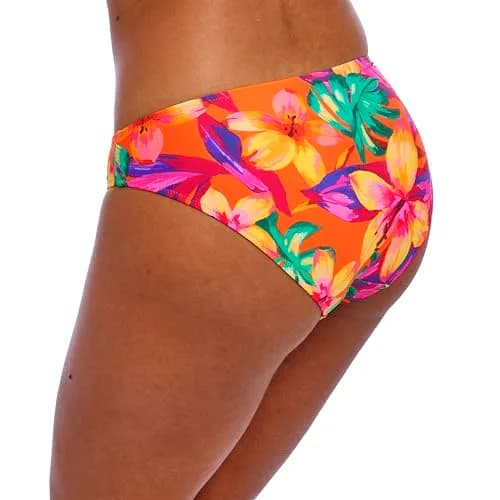 Freya Sun Haze Bikini Bottom | Flattering Hip-Hugging Cut in Mandarain Nylon Blend thumbnail 2