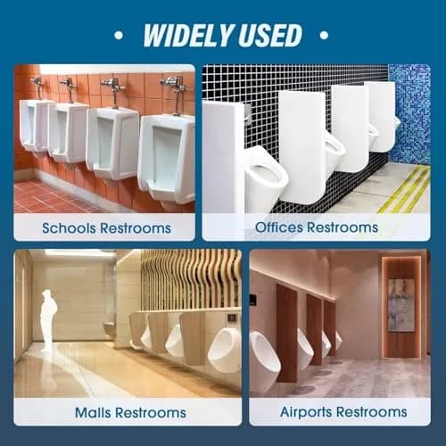 Adevar 24Pcs Urinal Mats 43.2cm x 50.8cm | Non-Slip Splash Protection thumbnail 6