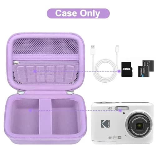 Canboc Camera Case for KODAK PIXPRO FZ55/ FZ45/ FZ53 16MP Digital Camera | Compact, Durable & Lightweight thumbnail 2